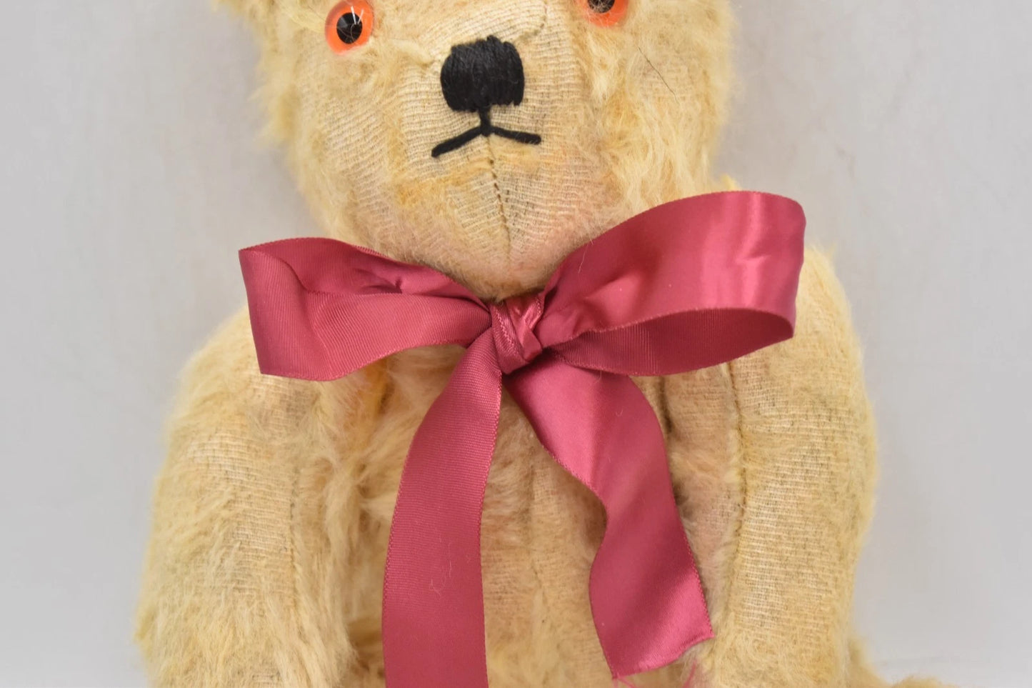 Vintage 1950s Tara Toys Mohair Golden Teddy Bear 32cm