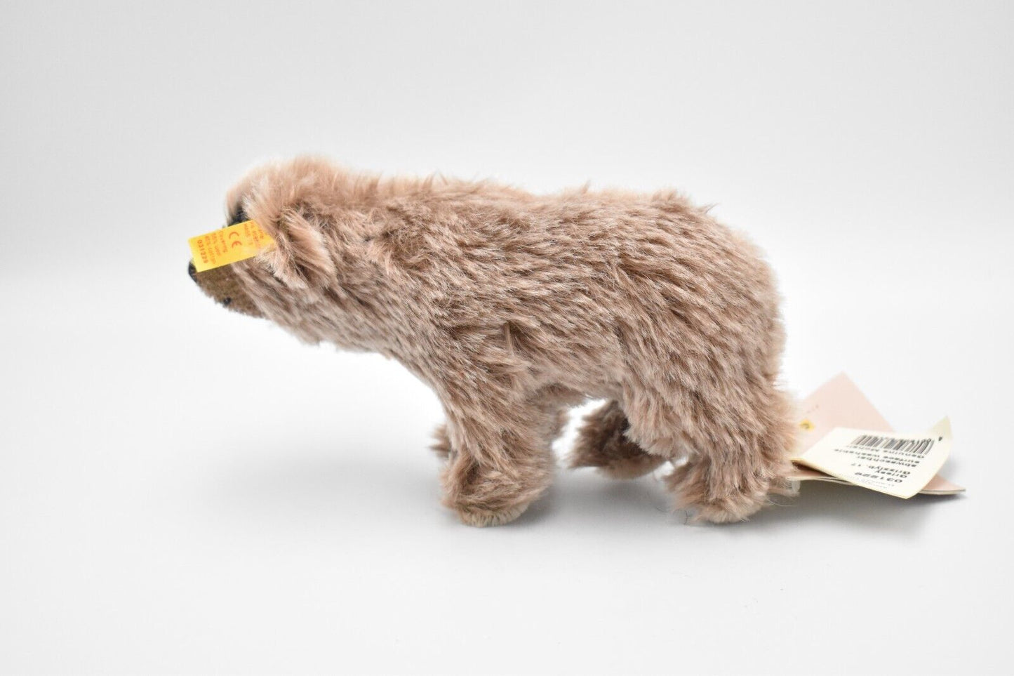 Steiff Grizzly Mohair Teddy Bear 031229 Retired Collectible Tagged