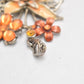 Elegant Floral Necklace Pendant – Enamel & Crystal Flower Design