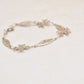 Vintage Sterling Silver 925 Maltese Cross Bracelet – 18cm
