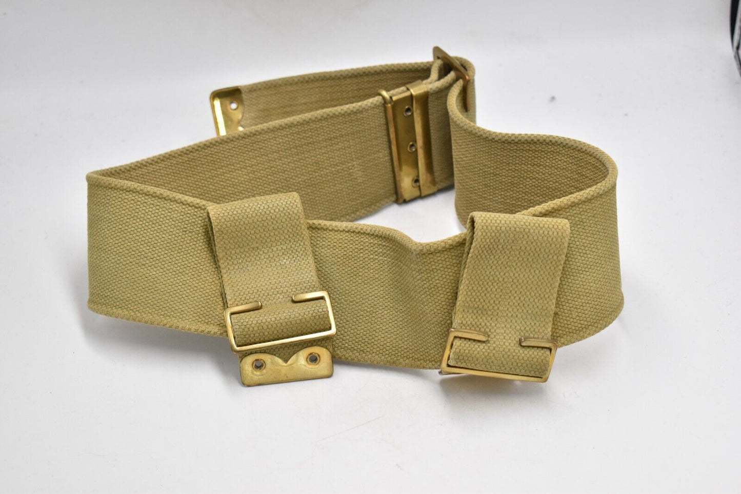 Original WWI British Army 1908 Pattern Webbing Belt – 38" Waist
