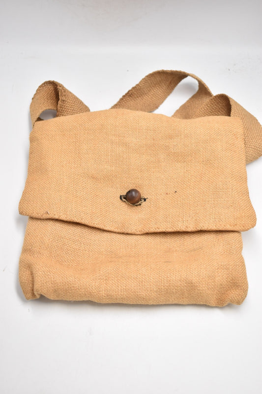 Vintage WWII Soviet Army Bread Bag Haversack Military Canvas Shoulder Bag