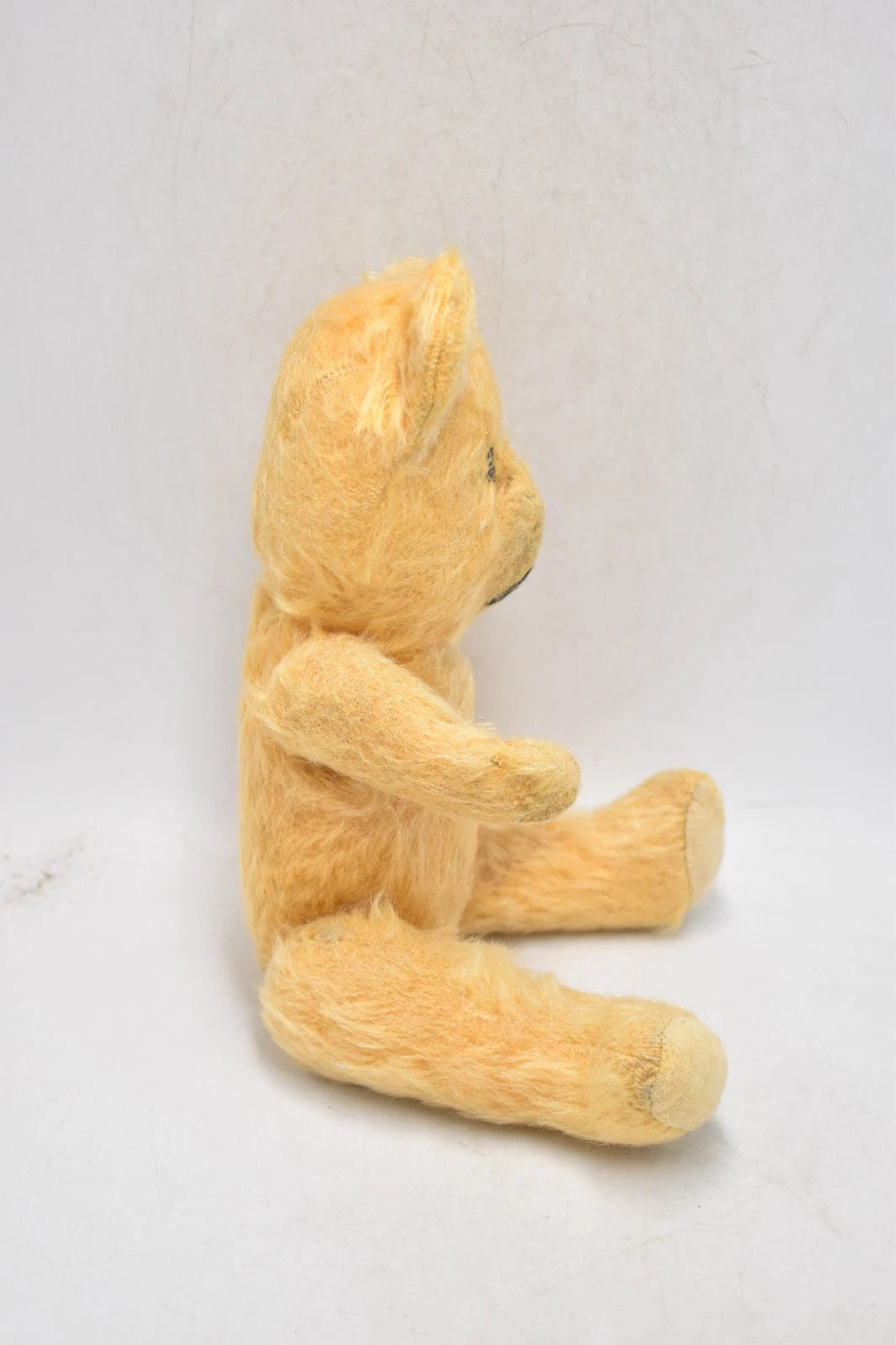 Vintage 1940s Chad Valley English Mohair Teddy Bear Fully Jointed 28cm