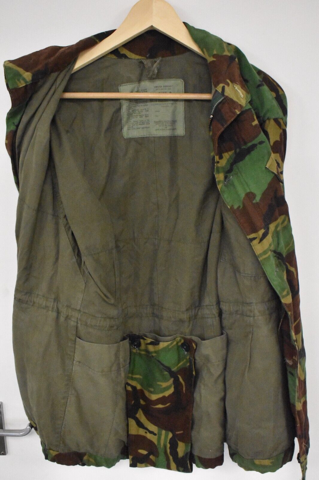 British Army 68 Pattern DPM Combat Smock Jacket 44" Chest - Military Surplus