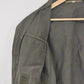 Vintage German Army Olive Moleskin Shirt – 40" Chest – Military Surplus Utility