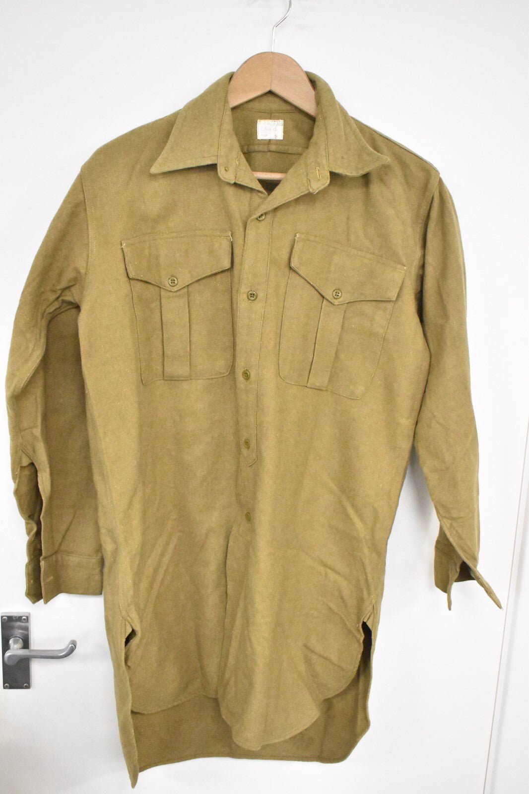 British Army 1951 Pattern KF Hairy Mary Wool Combat Shirt – Size 40" Dated 1952