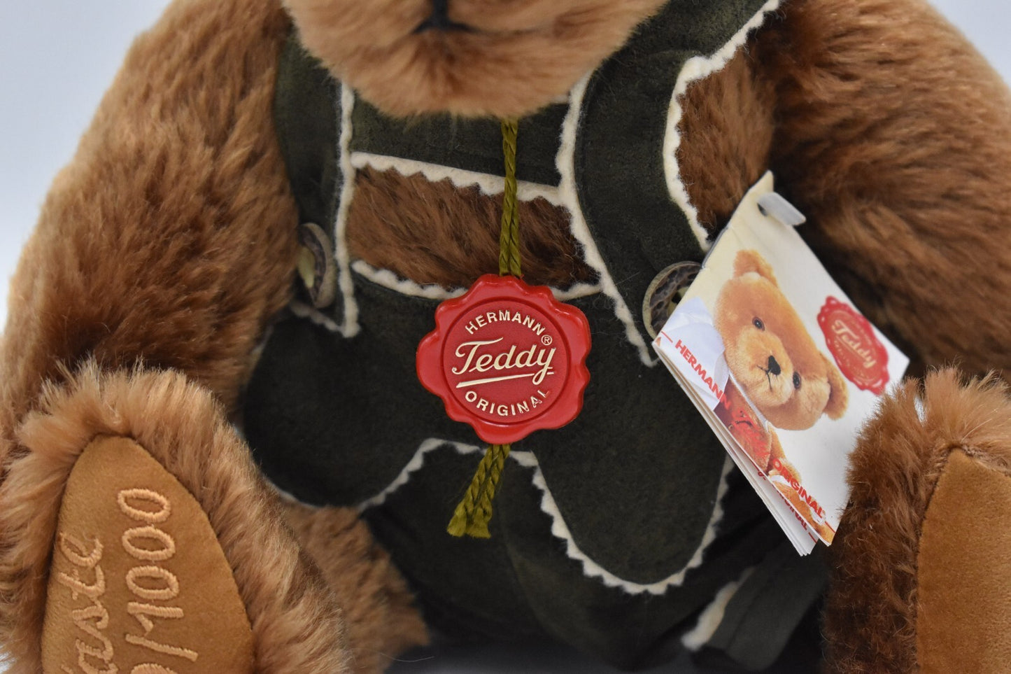 Hermann Teddy Bear "Waste Teddy Bear" – Limited Edition, Retired & Tagged