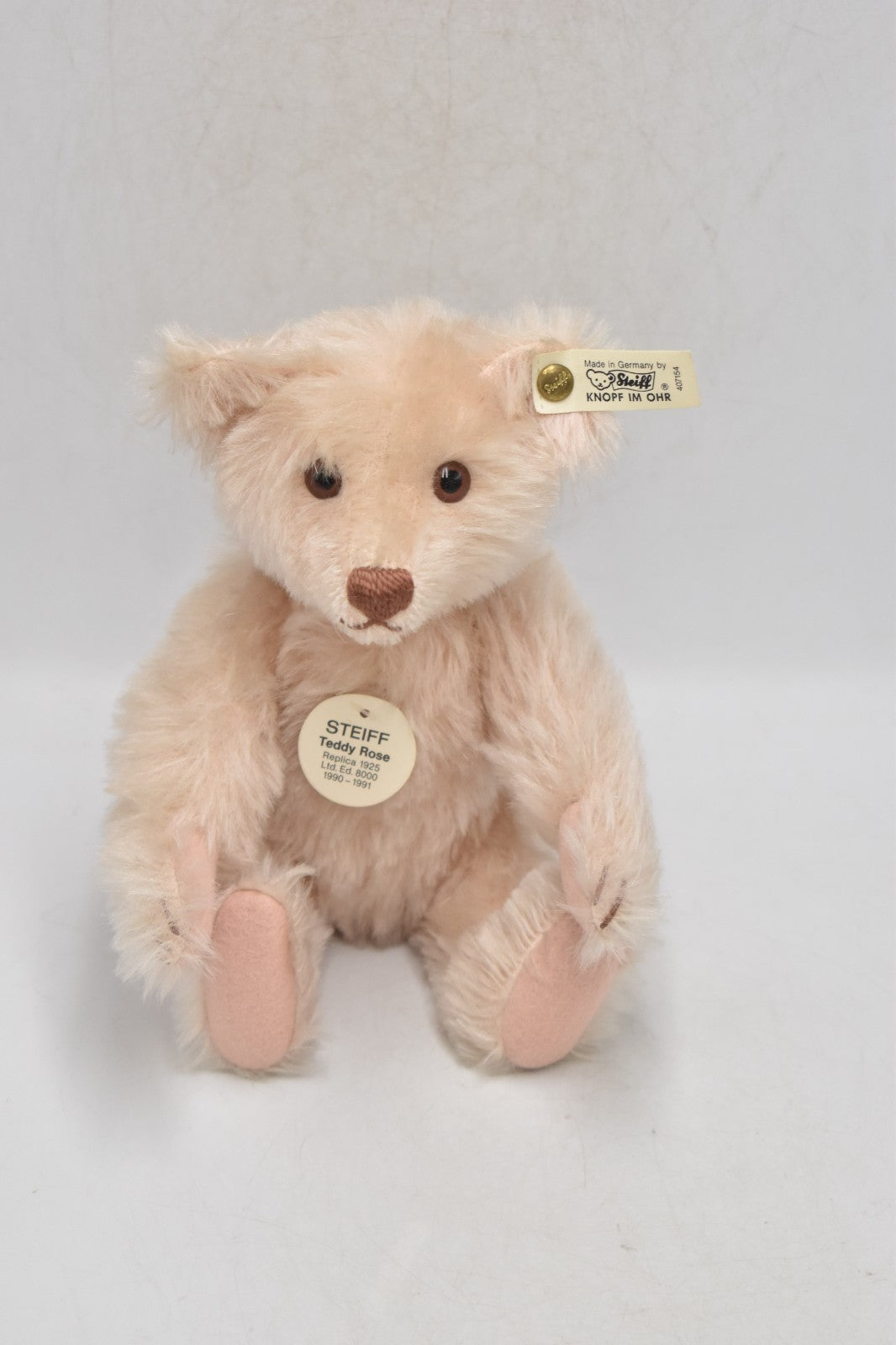 Steiff Teddy Rose Replica 1925 Squeaker 407154 Limited Edition