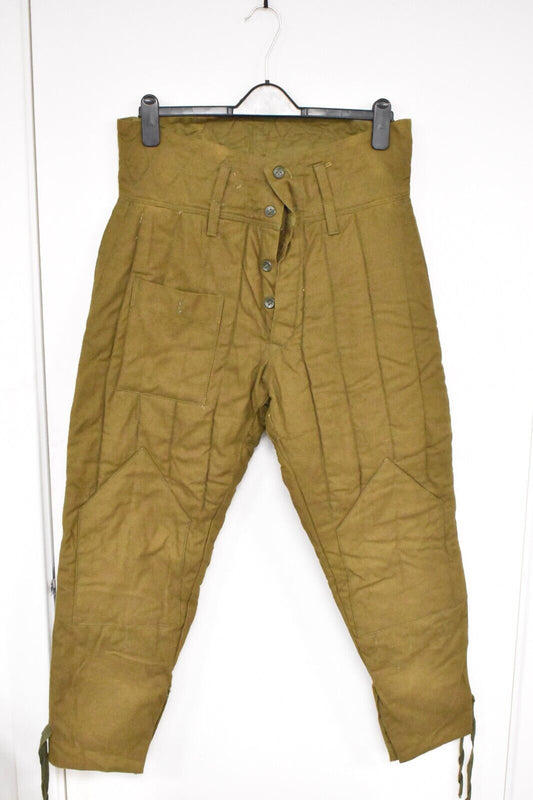 USSR Soviet Russian Army Telogreika Vatnik Fufaika Winter Trousers – Dated 1971