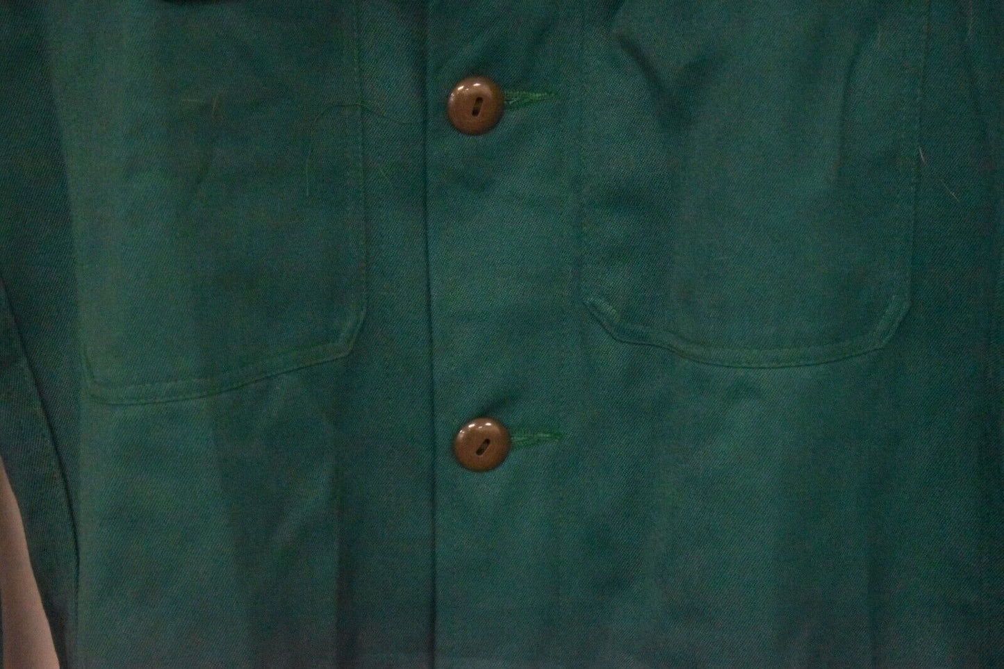 Austrian Army Field Shirt Khaki Green Military Uniform Heereseigentum 42" Chest