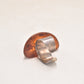 Vintage Bohemian Large Baltic Amber & Sterling Silver 925 Ring – Size Q