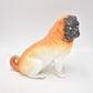 Antique C.1890 Bavarian Monkey Face Pug Figurine by Schmidt & Co Austria