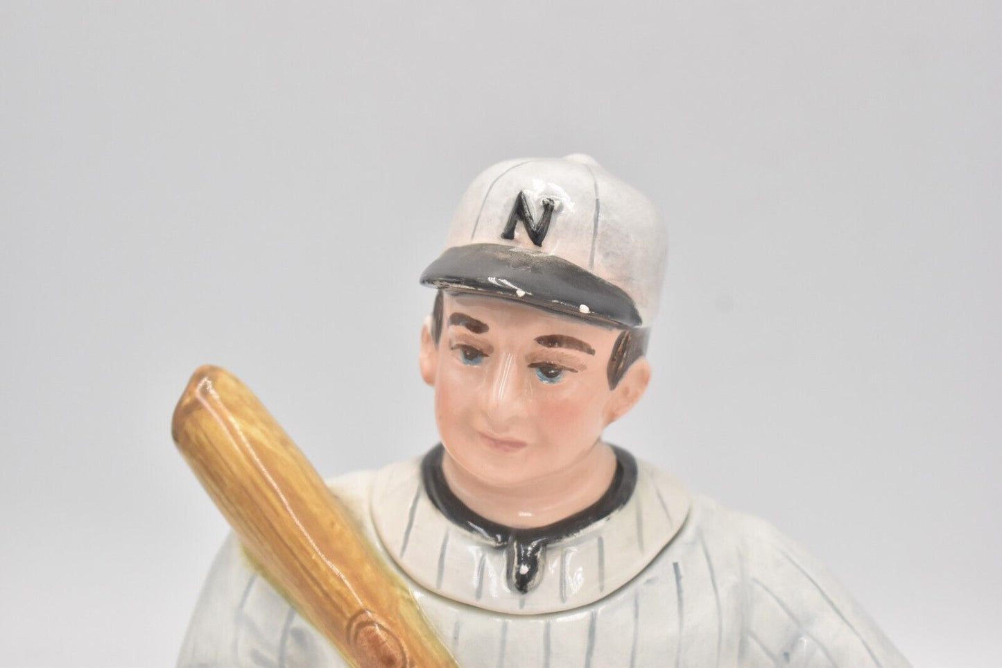 Vintage Fitz & Floyd Omnibus Baseball Player Teapot – Novelty Decorative