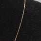 Vintage 9ct Yellow Gold Dolphin Pendant Necklace – 45cm Chain