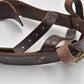British Army WWI 1914 Pattern Leather Reproduction Webbing Belt by MHW – W32"