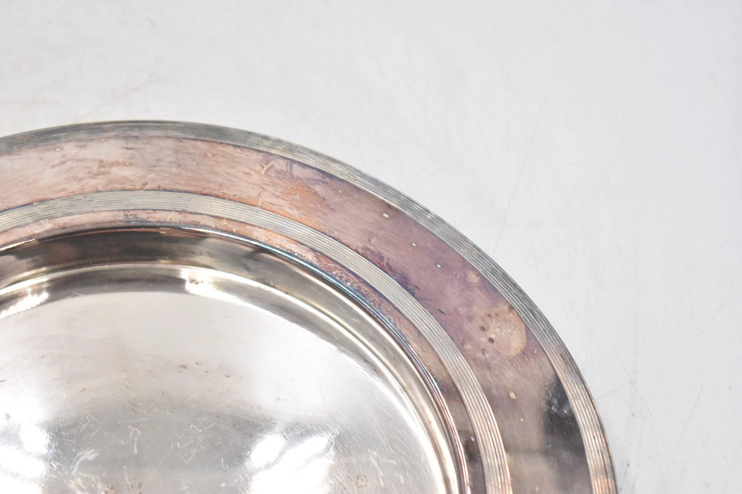 Antique William Hutton & Sons Silver Plate Dish 30cm Vintage Serving Plate