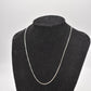 Vintage Sterling Silver 925 Figaro Chain Necklace – 38cm