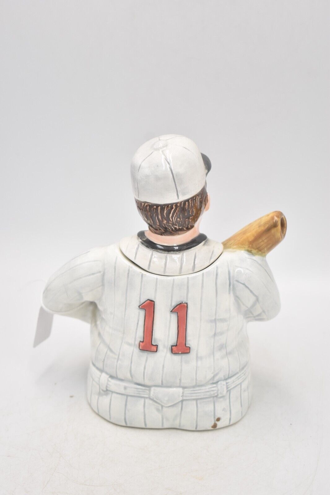 Vintage Fitz & Floyd Omnibus Baseball Player Teapot – Novelty Decorative