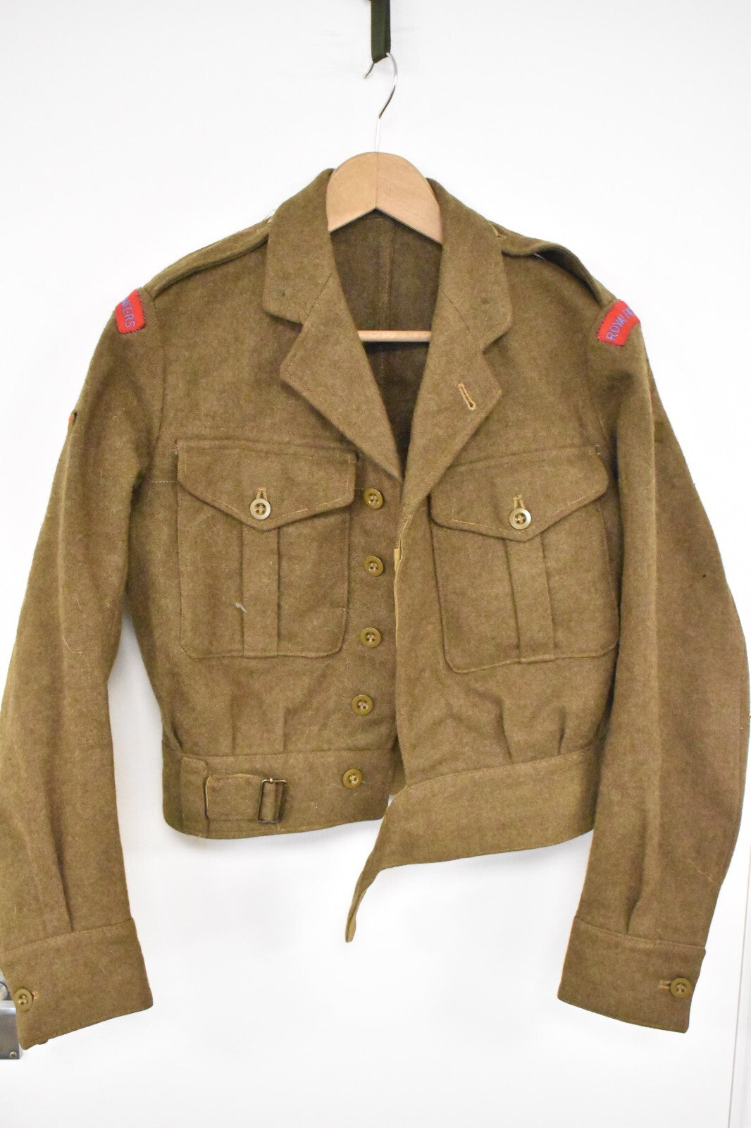 Vintage British Army 1949 Pattern Battledress Blouse Dated 1953
