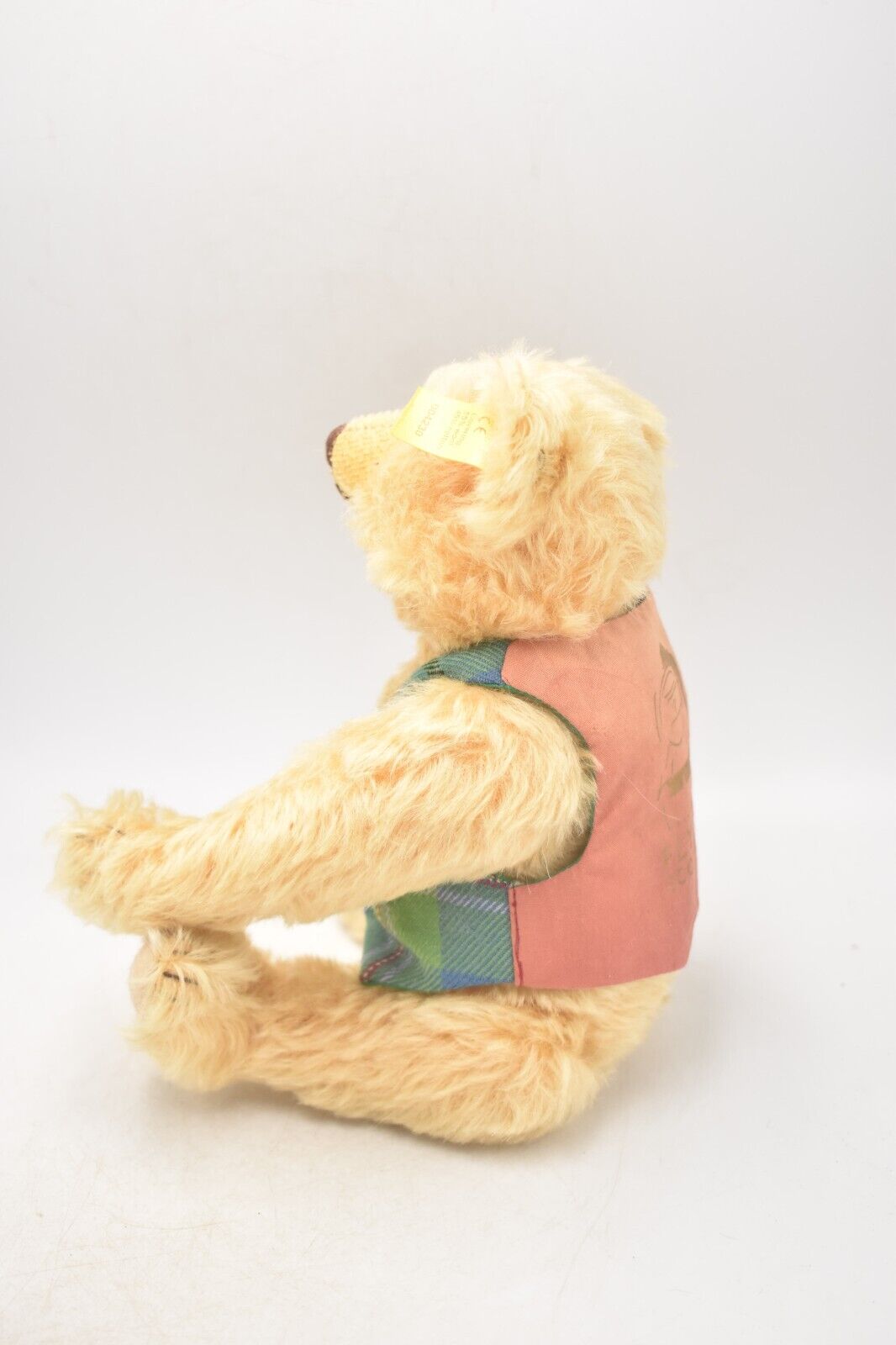 Steiff The Flying Scotsman Teddy Bear 004230 – Retired, Golden Mohair
