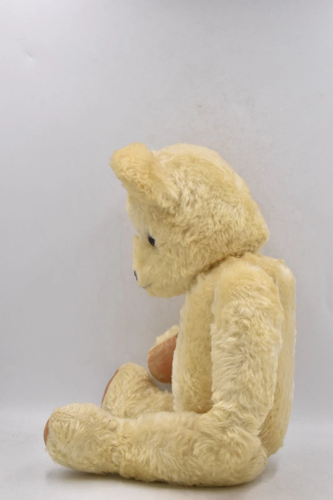 Vintage 1960s Alpha Farnell Mohair Teddy Bear Moulded Nose 46cm