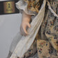 Vintage The Leonardo Collection School Girl Porcelain Doll – Retired – 65cm Tall