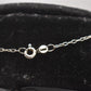 Vintage 925 Sterling Silver and Dragon Claw Pendant Necklace 45cm