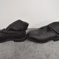 Swedish Army 1970s Black Leather Combat Boots – UK Size 8