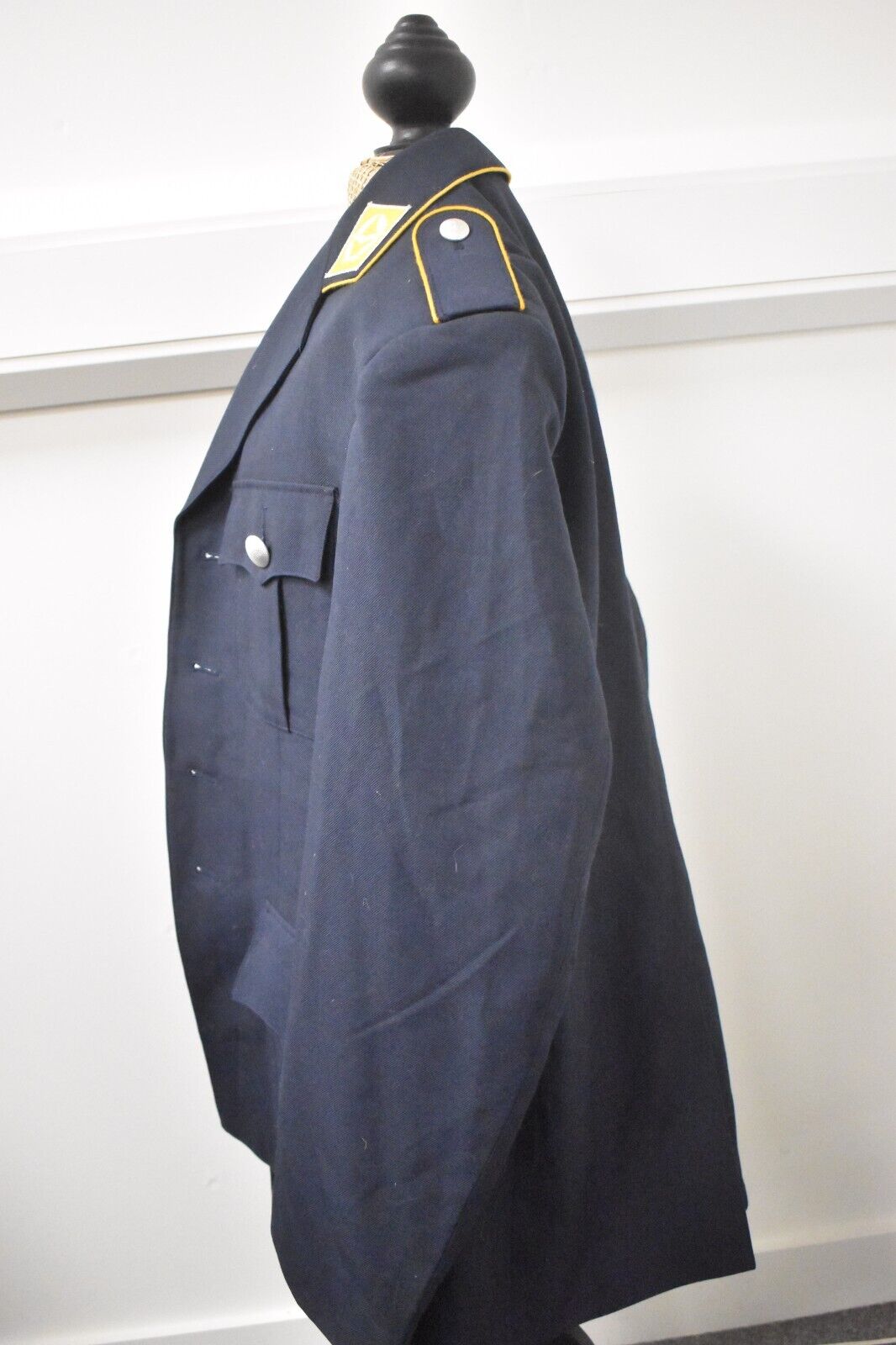 West German Air Force Luftwaffe Flieger Blue Dress Jacket Tunic – Size 35"