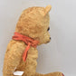 Vintage 1950s European Silk Plush Teddy Bear Fully Jointed 54cm Wood Wool Filled