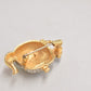 Vintage Teapot Brooch – Multi-Colour Rhinestone Costume Jewellery