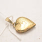 Antique 9ct Rolled Gold Heart Locket Pendant