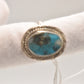 Vintage S. Jack Navajo Turquoise Sterling Silver 925 Ring – Size U