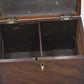 Antique Georgian Mahogany Tea Caddy with Bone Inlay