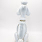 Vintage 1950s Italian Long Neck Poodle Dog Figurine Statue Ornament 26.5cm