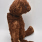 Antique American Mohair Teddy Bear Black Boot Button Eyes Fully Jointed 44cm
