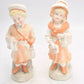 Antique 19th Century German Bisque Boy & Girl Figurine Statues – Collectible