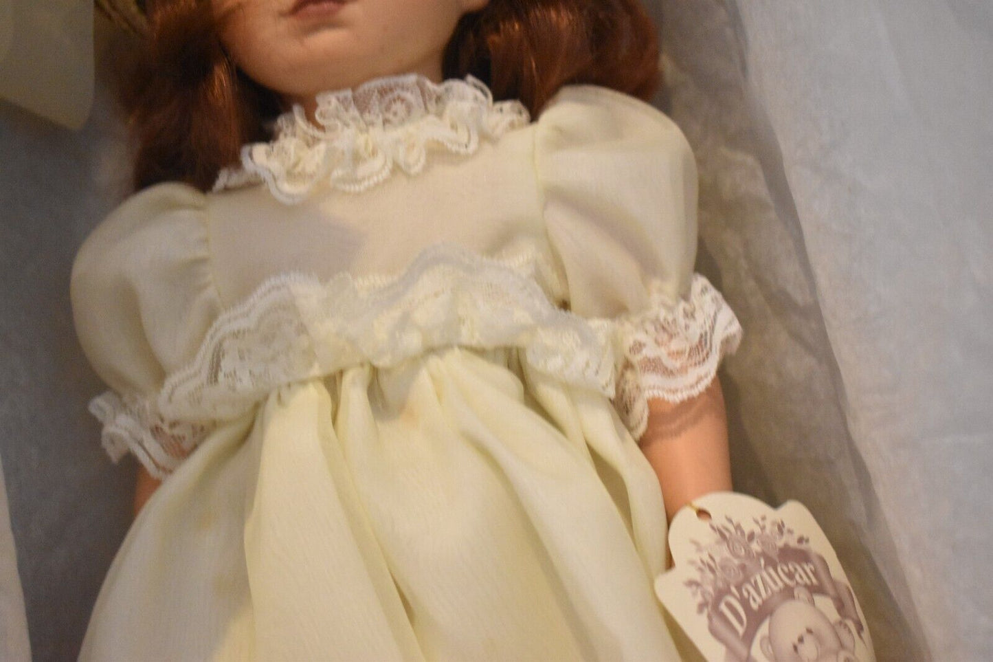 D'Azucar Emily Large Lifelike Doll – Limited Edition – Hard Plastic – Boxed