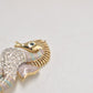 Vintage Seahorse Brooch – Rhinestone & Enamel – Costume Jewellery