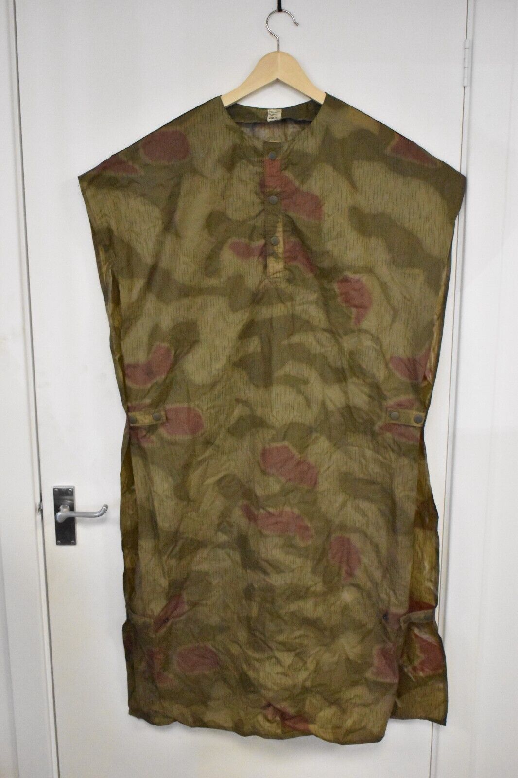 Vintage West German BGS Sumpftarn Sleeveless Poncho – Size M