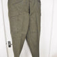 Swedish Army WWII Olive Grey Wool Field Trousers 1940 Leather Straps