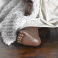Vintage 1970's Hard Plastic Black Baby Blinking Doll Knitted Cardigan