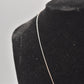 Vintage Sterling Silver 925 Necklace with Baltic Amber Pendant