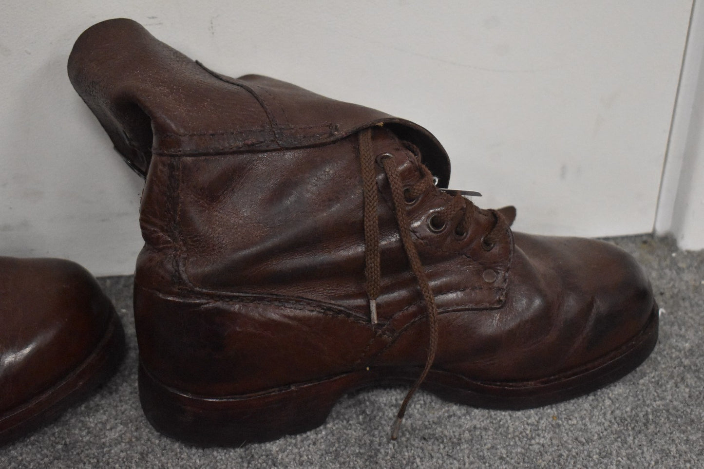 Polish Army Moro Brown Paratrooper Boots – UK Size 7.5