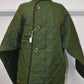 British Army Green Quilted Extreme Cold Weather Parka Jacket Liner – Size 170/10