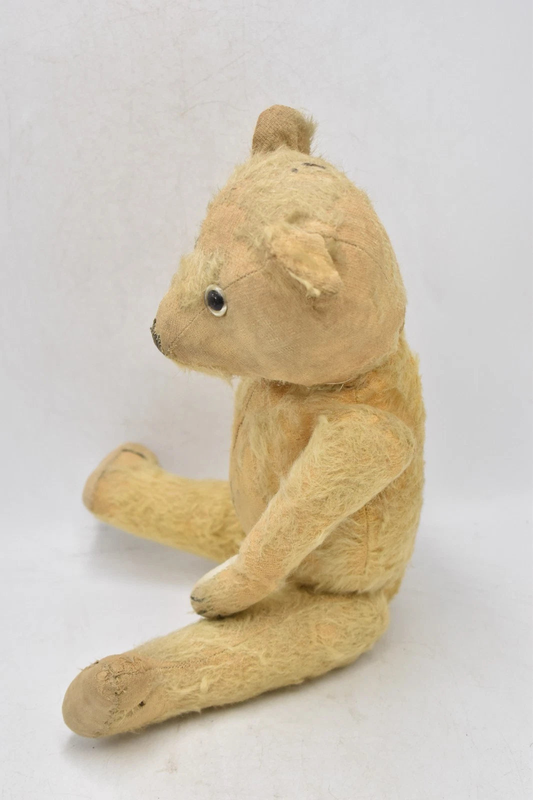 Vintage 1930s Chiltern Hugmee Mohair Teddy Bear Fully Jointed 40cm