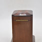 Antique Satinwood Octagonal Single Compartment Tea Caddy 15cm