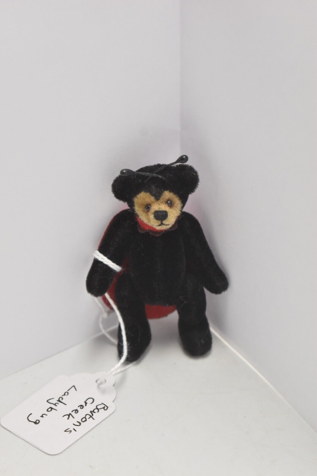 Gund Barton's Creek Collection – Lady Bug Miniature Teddy Bear – 8cm