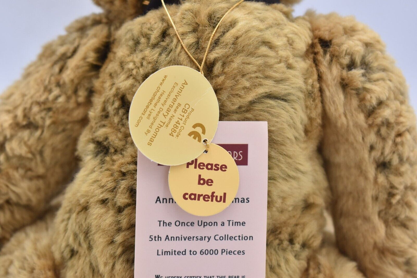 Charlie Bears Anniversary Thomas – Retired & Tagged – Isabelle Lee Designed