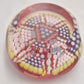 Vintage Perthshire Millefiori and Radial Twist Paperweight Decorative Art Glass
